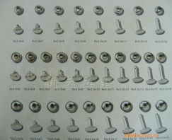 双面撞钉、空心铆钉及帐篷配件价格信息详解